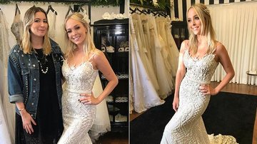 Estilista revela detalhes do vestido de noiva de Tata Estaniecki - Divulgação