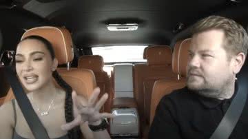 James Corden bate carro de Kim Kardashian - Foto: reprodução/Youtube