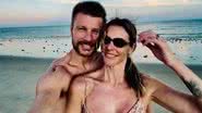 Rodrigo Hilbert e Fernanda Lima esbanjam paixão na praia - Reprodução/Instagram