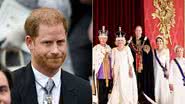 Montagem de fotos do príncipe Harry e da família real britânica - Foto: Reprodução/Instagram/Getty Images @theroyalfamily