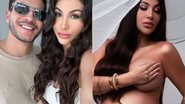 Namorada de Arthur Aguiar, Jhenny Santucci exibe barriga na reta final da gestação - Reprodução/Instagram/Jeniffer Castro