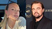 Hieke Konings e Leonardo DiCaprio - Foto: Reprodução / Instagram - Getty Images