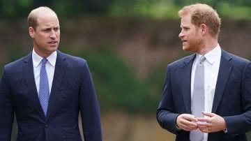 Príncipe Harry e príncipe William - Foto: Getty Images
