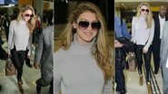 Gigi Hadid, suposto affair de Joe Jonas chega em São Paulo - Denilson Santos , Joshua Bryan e Leo Franco / AgNews